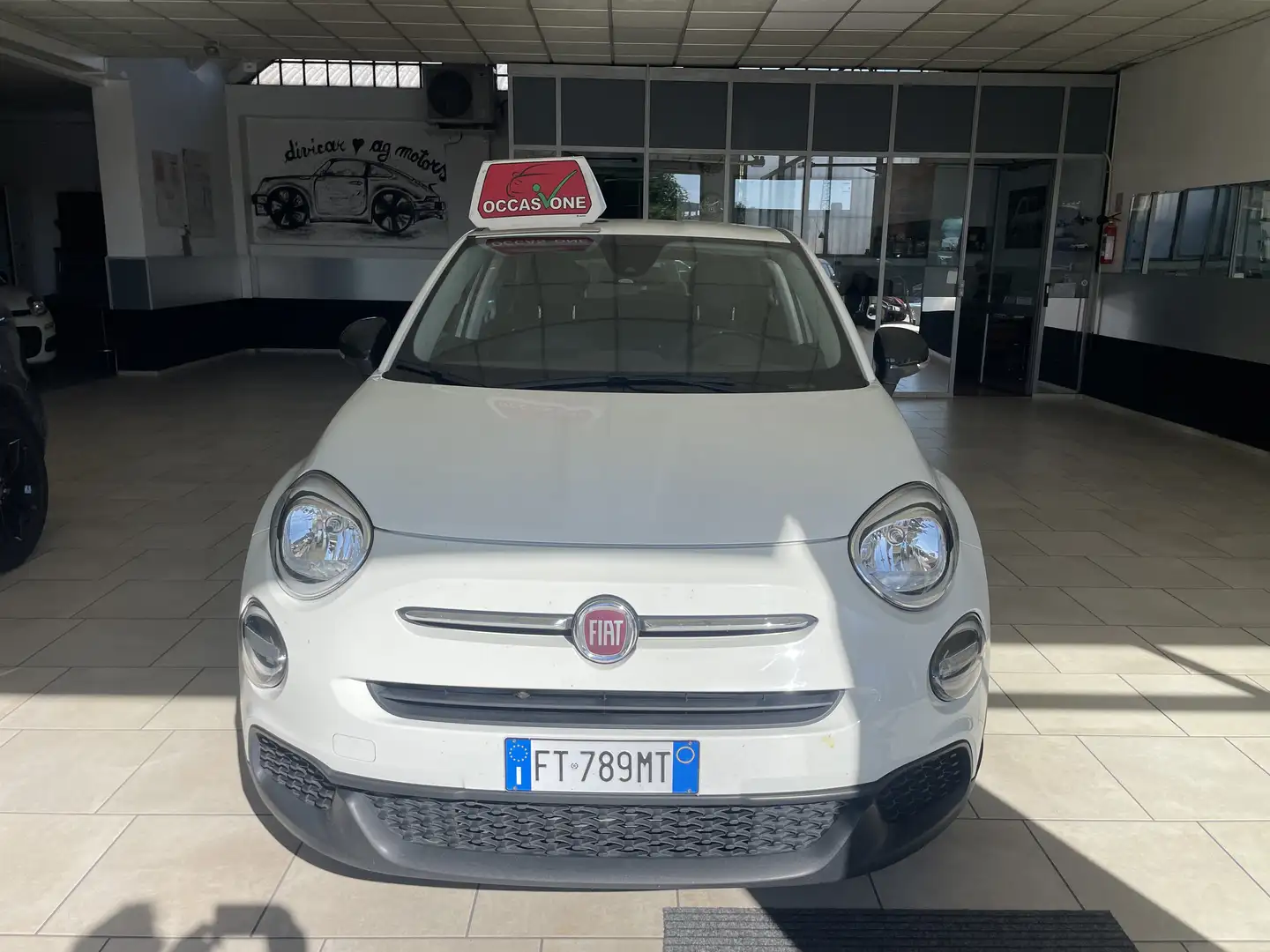 Fiat 500X 1.3 mjt Lounge 4x2 95cv my18 - Nessun vincolo - Wit - 1