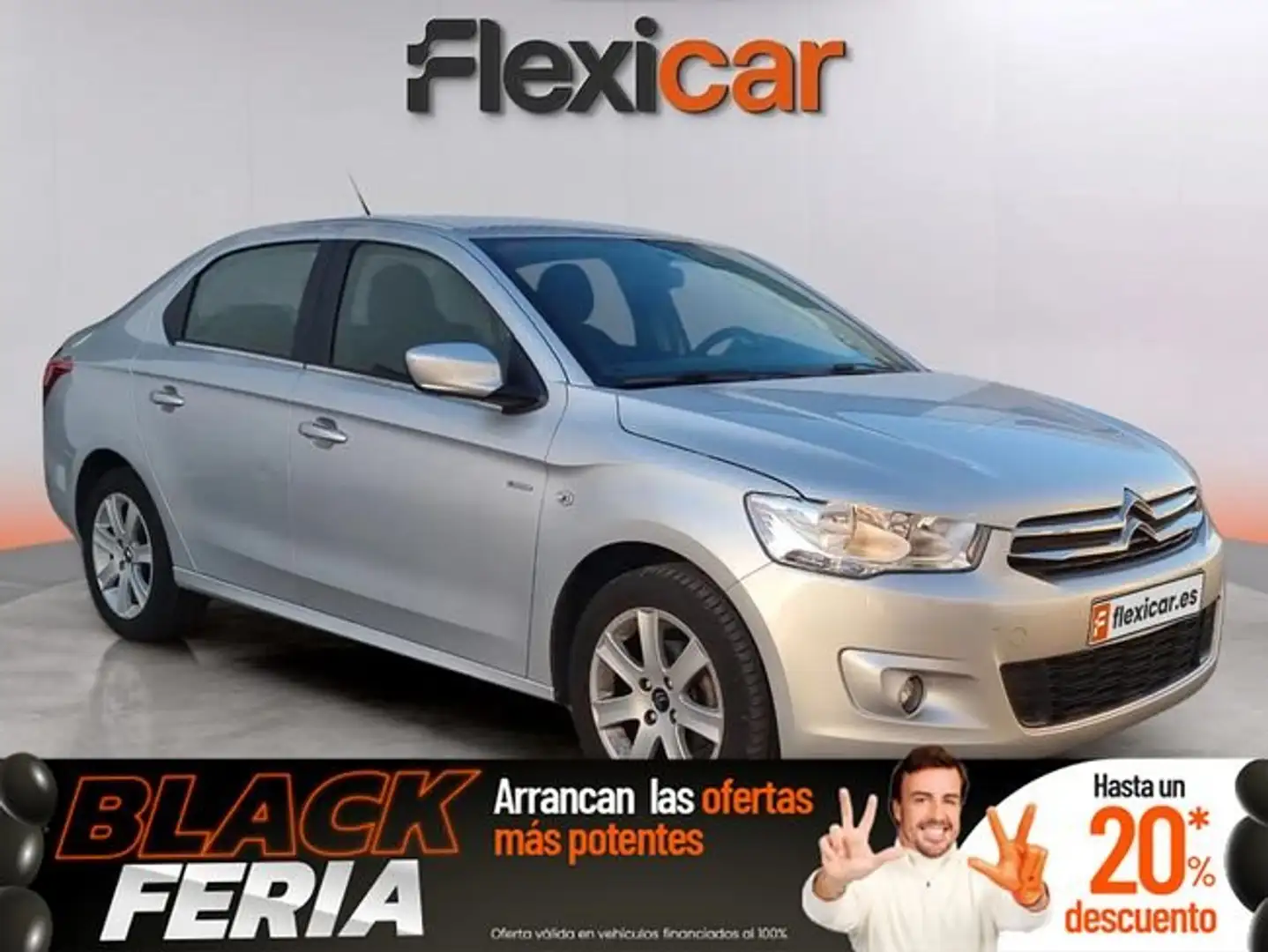 Citroen C-Elysée 1.2 PureTech Exclusive 82 Grijs - 1