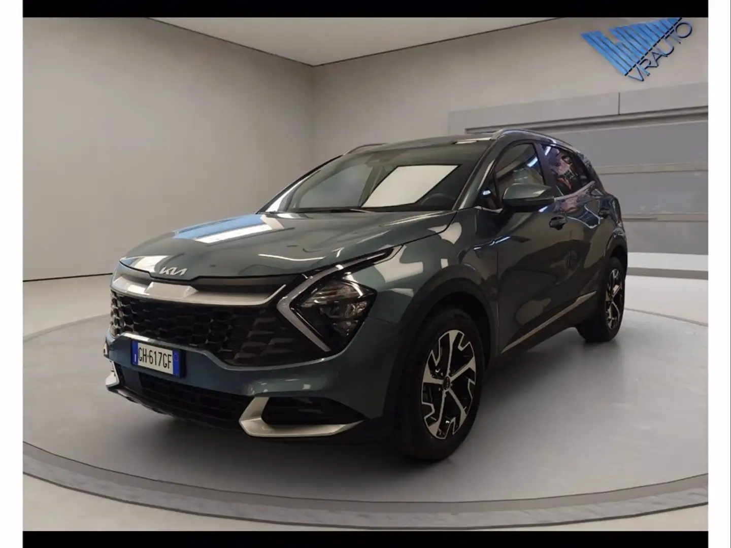 Kia Sportage 1.6 tgdi HEV Style Grün - 1