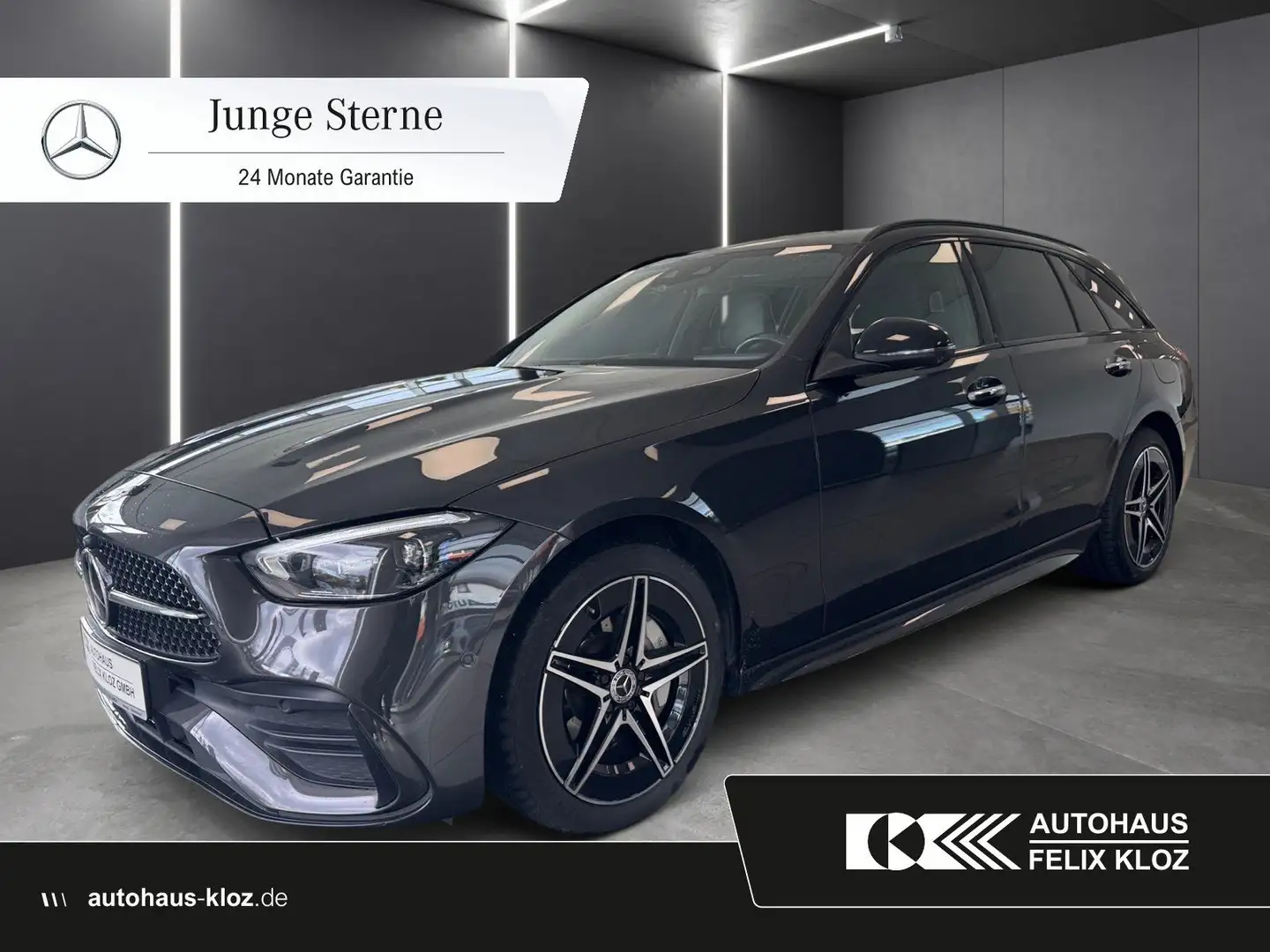 Mercedes-Benz C 300 e T AMG*Distronic*Towinkel*360*Head-Up*LED Grau - 1