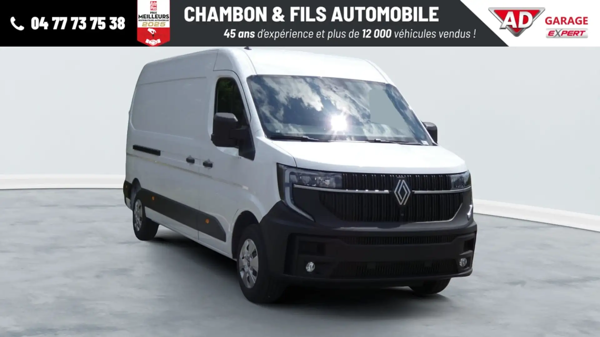 Renault Master FOURGON NOUVEAU FGN TRAC 3T5 L3H2 BLUE DCI 150 EXT Blanc - 1
