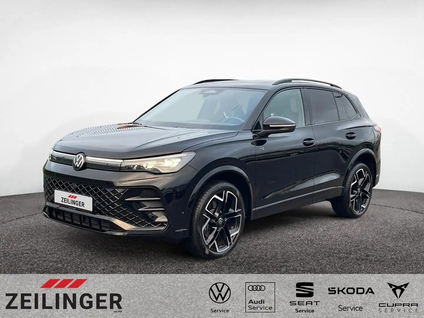 Volkswagen Tiguan R-Line 4Motion TDI DSG|20"|AHK|PANO|BLACK Schwarz - 1
