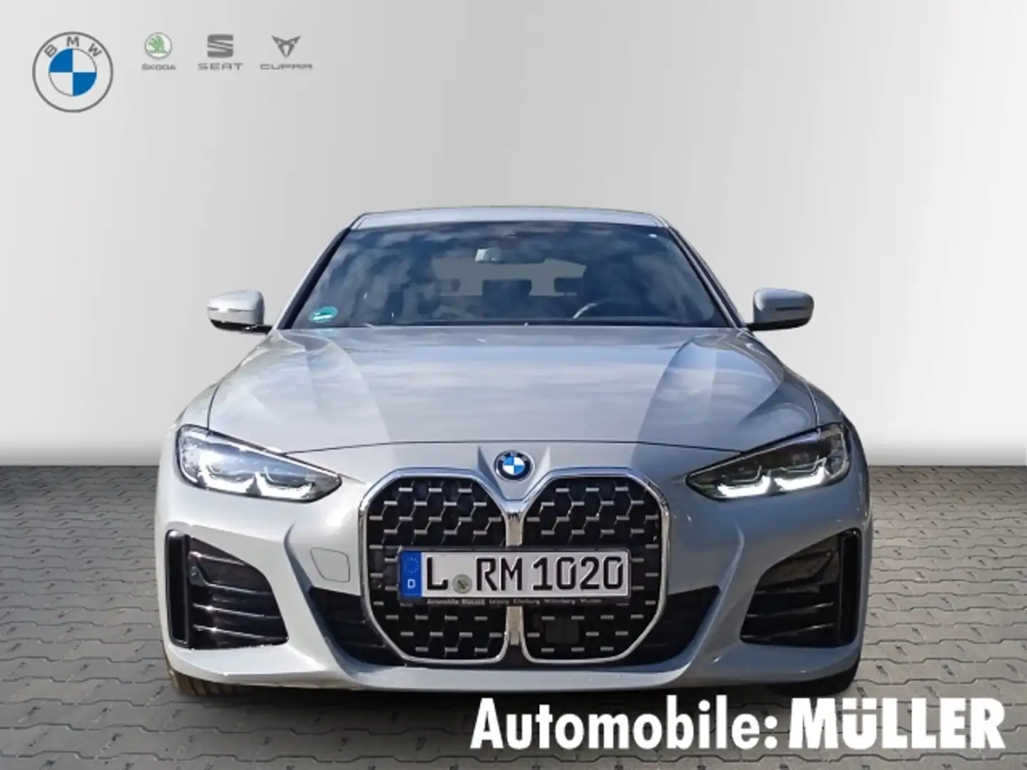 BMW 420 d xDrive Gran Coupé M-Sport+AHK+ACC+DAB+HIFI+ Grau - 2