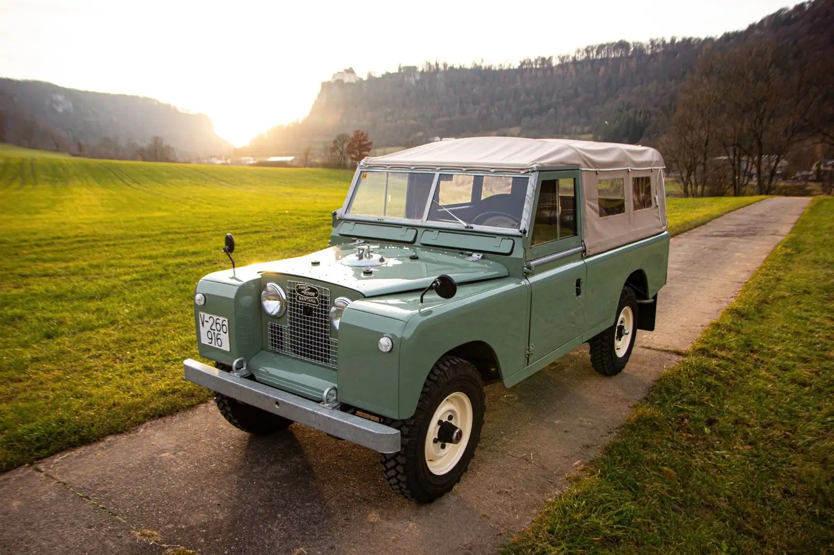 Land Rover Series Verde - 1