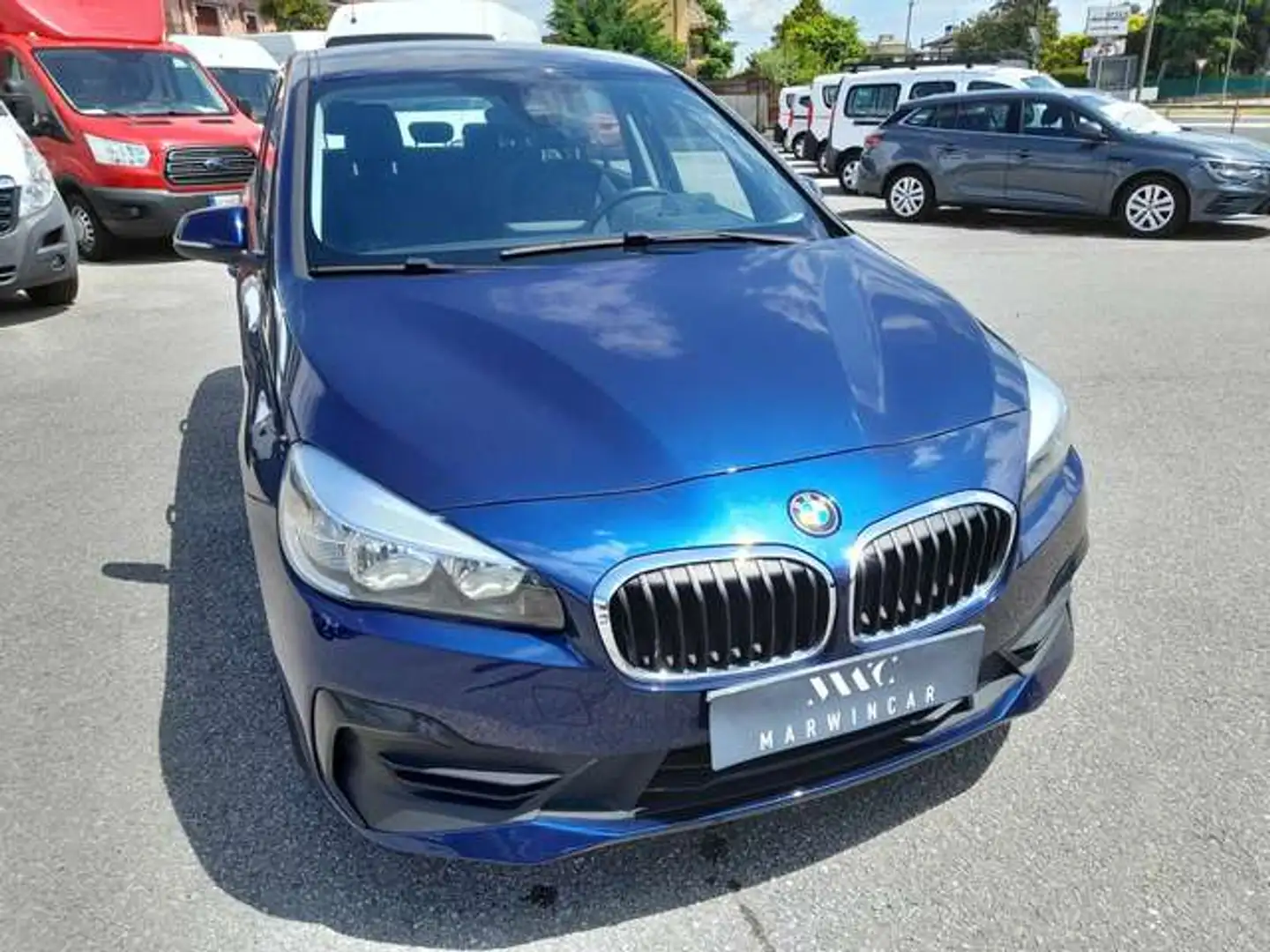 BMW 216 216d Gran Tourer 7 posti EURO6D NAVI HEADUP Bleu - 2