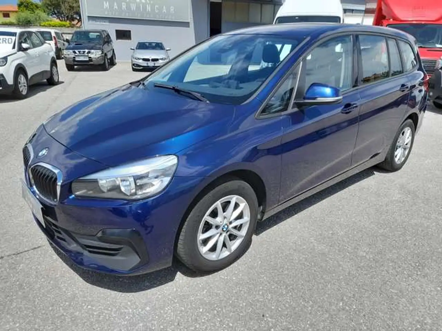 BMW 216 216d Gran Tourer 7 posti EURO6D NAVI HEADUP Bleu - 1