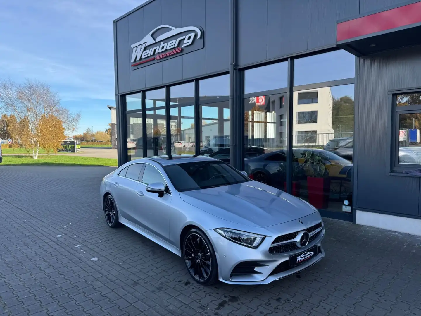 Mercedes-Benz CLS 450 4Matic-HUD-AMG Styling-LED-ACC Silber - 1
