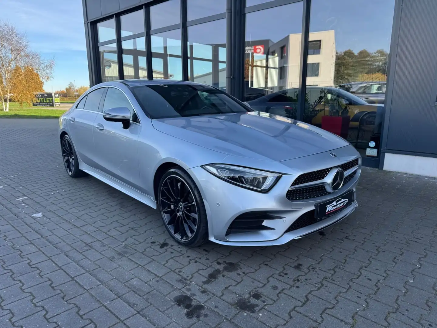 Mercedes-Benz CLS 450 4Matic-HUD-AMG Styling-LED-ACC Silber - 2