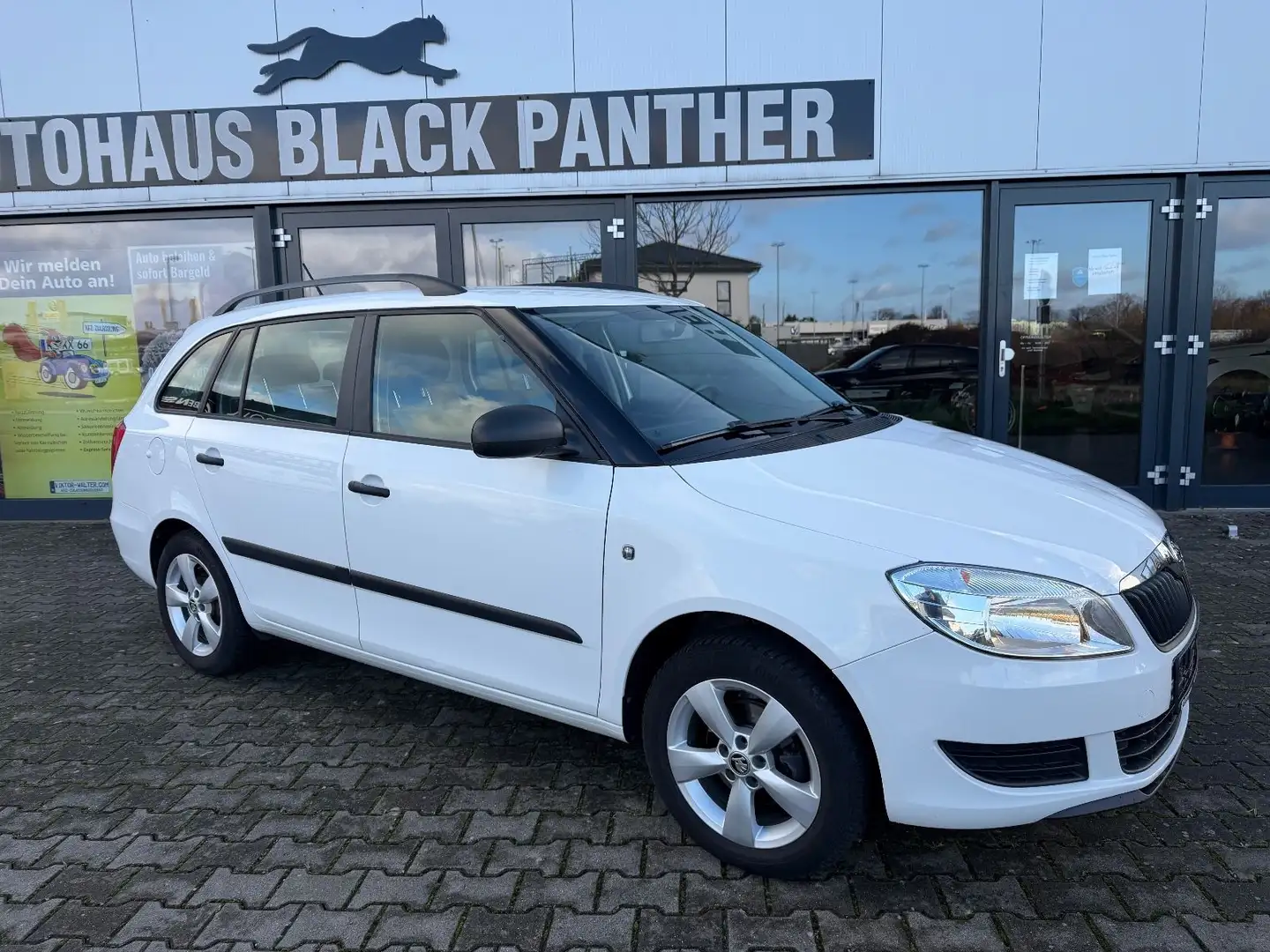 Skoda Fabia Combi Cool Edition 1Hand Alu Klima Weiß - 2