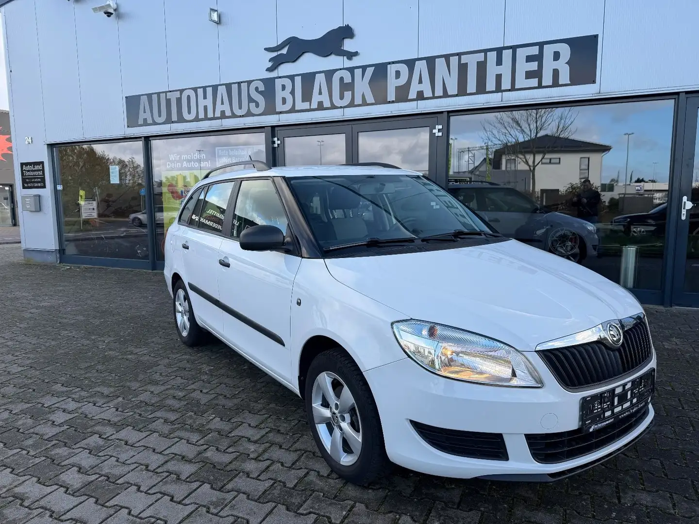 Skoda Fabia Combi Cool Edition 1Hand Alu Klima Weiß - 1