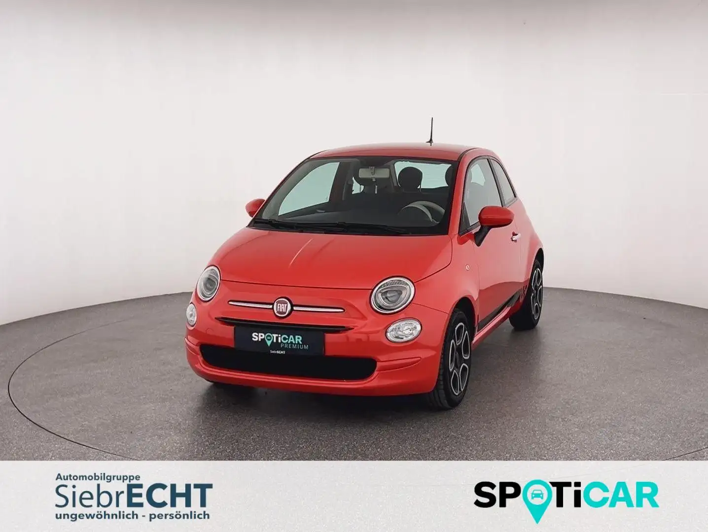 Fiat 500 Lim. Club 1.0*Klima*BTH*DAB*uvm Rojo - 1