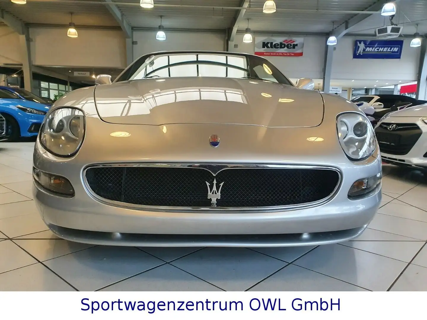 Maserati 4200 GT Giugiaro 4,2l V8*Autom*SHZ*LEDER*HUneu Silber - 2