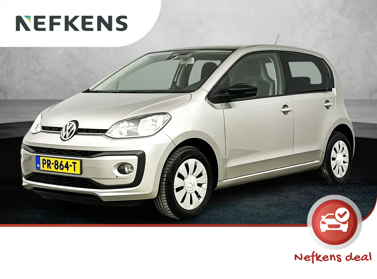 Volkswagen up! High Up! 75pk | Climate Control | Camera | Cruise Grijs - 1