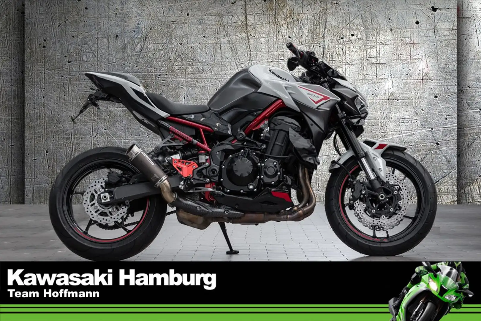 Kawasaki Z 900 ABS Bodis, 2. Hand, frische Inspektion Bílá - 1