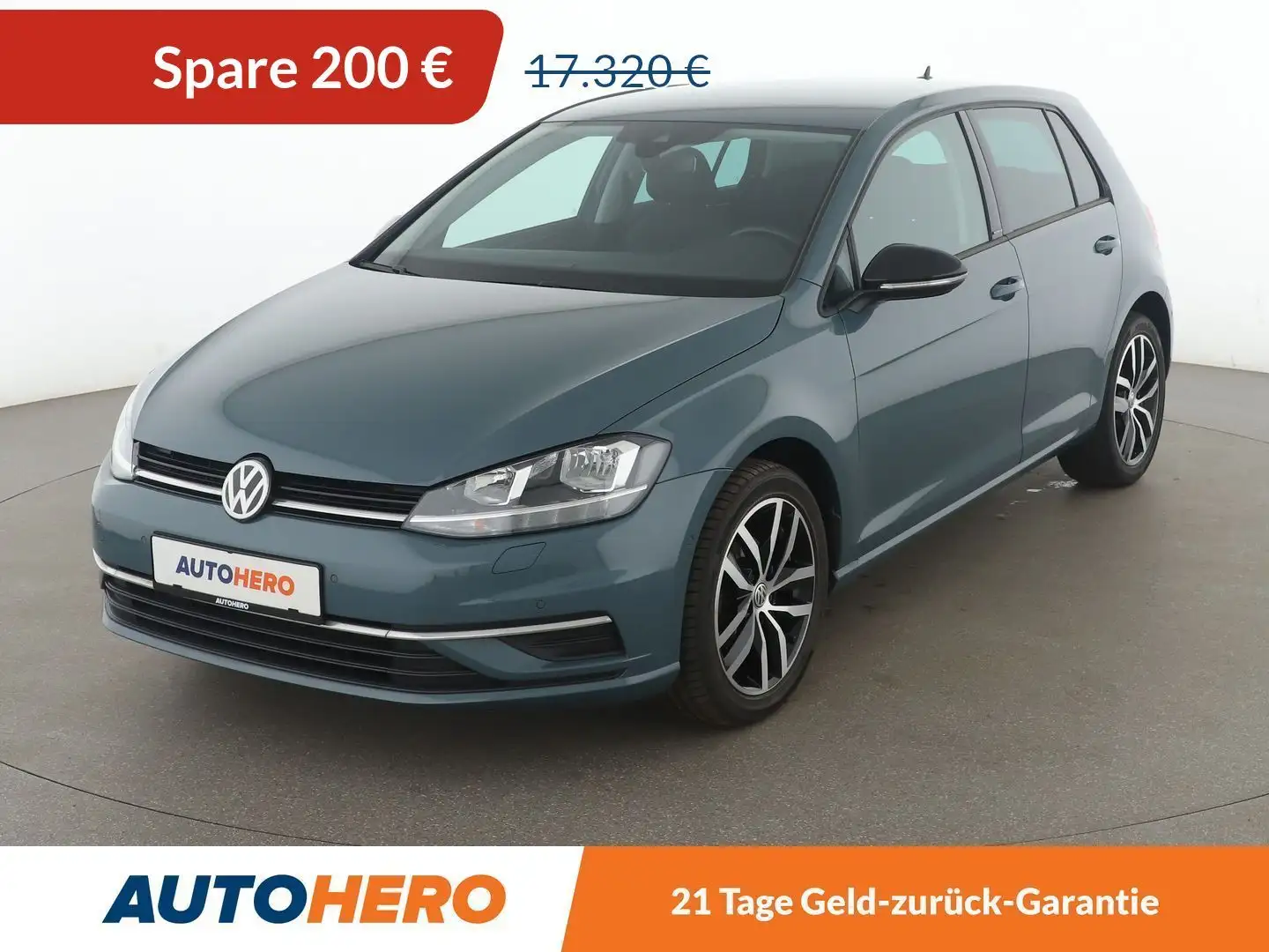 Volkswagen Golf 1.0 TSI IQ.DRIVE*NAVI*ACC*PDC*SHZ*KLIMA*GARANTIE* Blau - 1