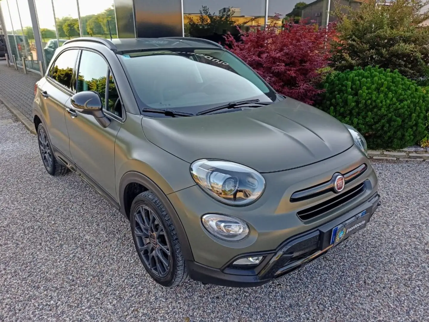 Fiat 500X 1.3 MultiJet 95 CV Cross "NEOPATENTATI" Verde - 2