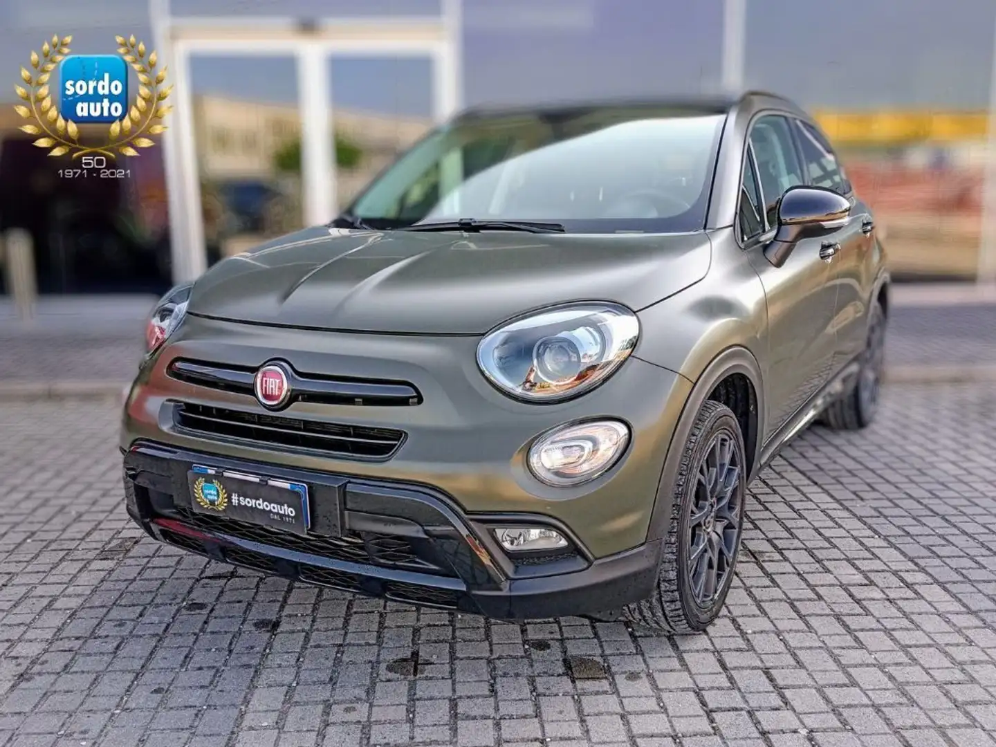 Fiat 500X 1.3 MultiJet 95 CV Cross "NEOPATENTATI" Verde - 1