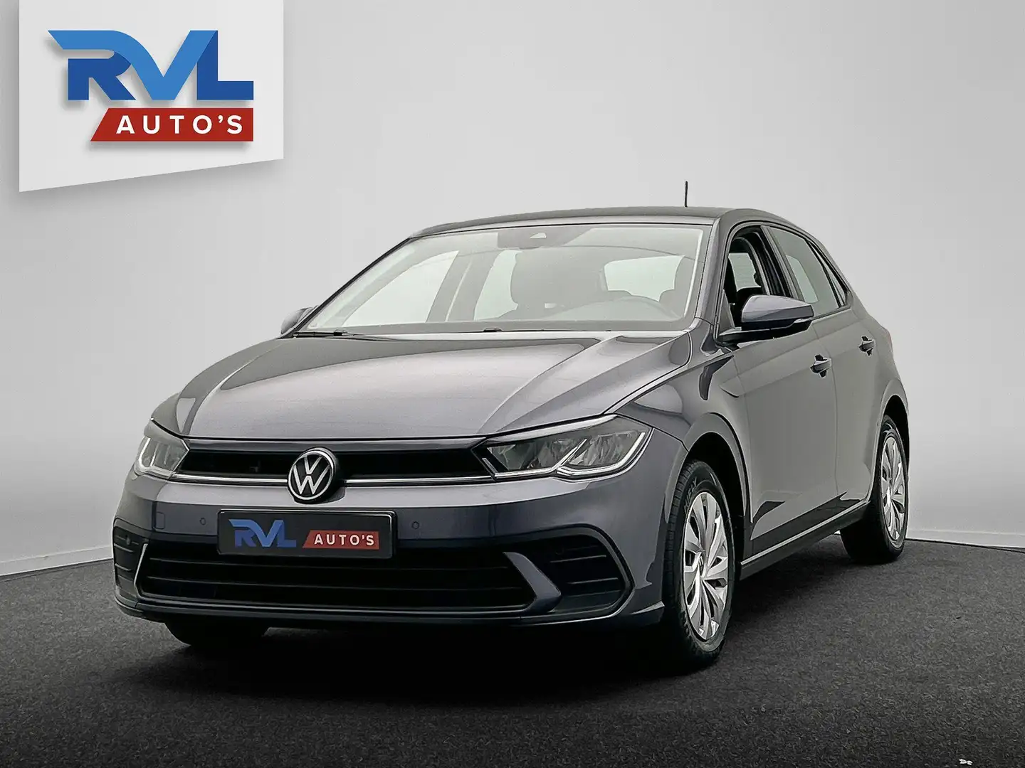 Volkswagen Polo 1.0 TSI Style Apple/Carplay Cruise/control 1e Eige Grijs - 1