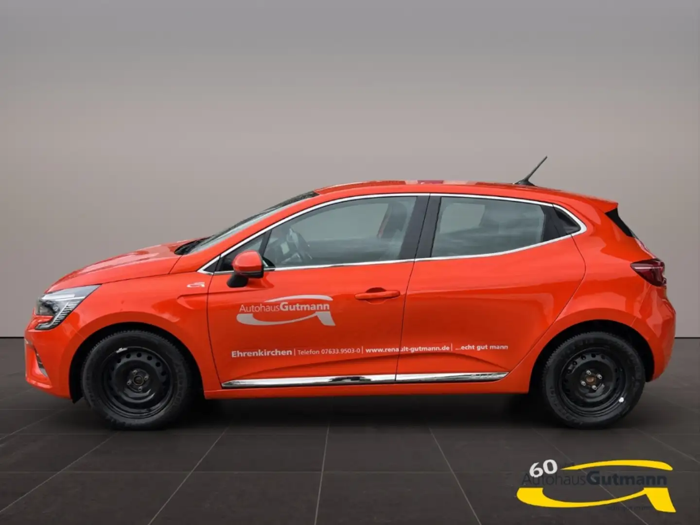 Renault Clio V Intens 1.0 TCe 90 EU6d Navi LED Apple CarPlay An Orange - 2