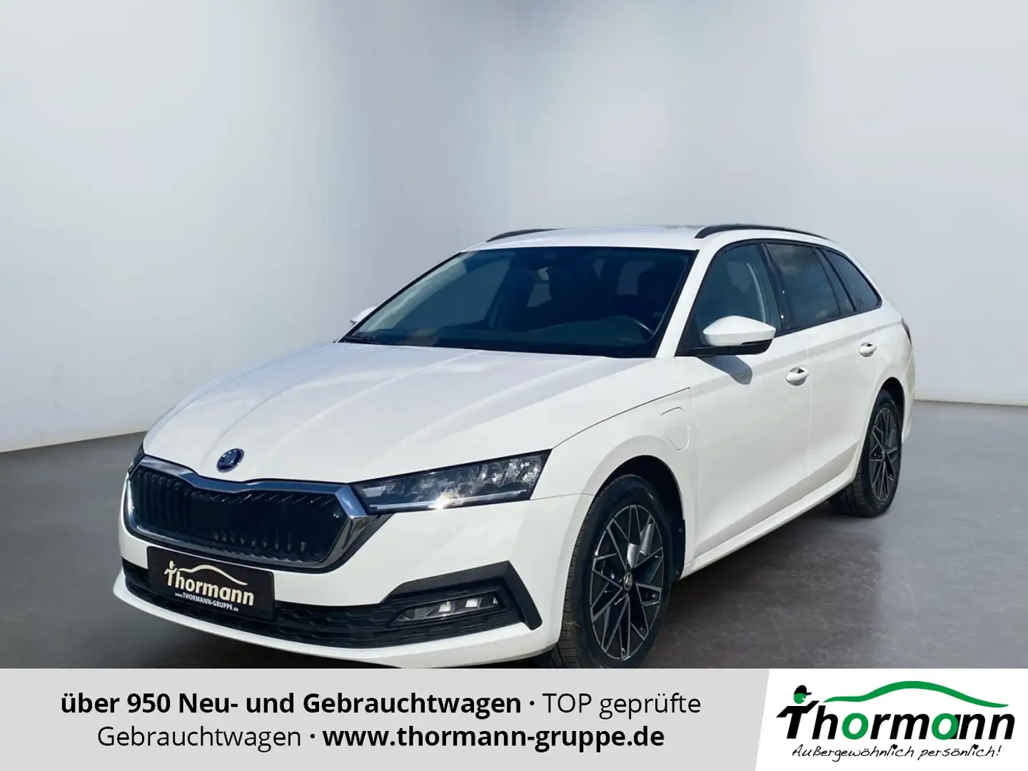 Skoda Octavia Combi Ambition iV 1.4 TSI TEMP NAV DAB Weiß - 1