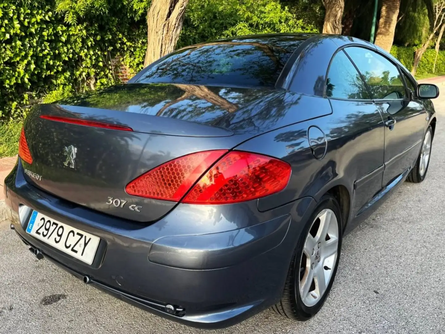 Peugeot 307 Descapotable Manual de 2 Puertas Gris - 2