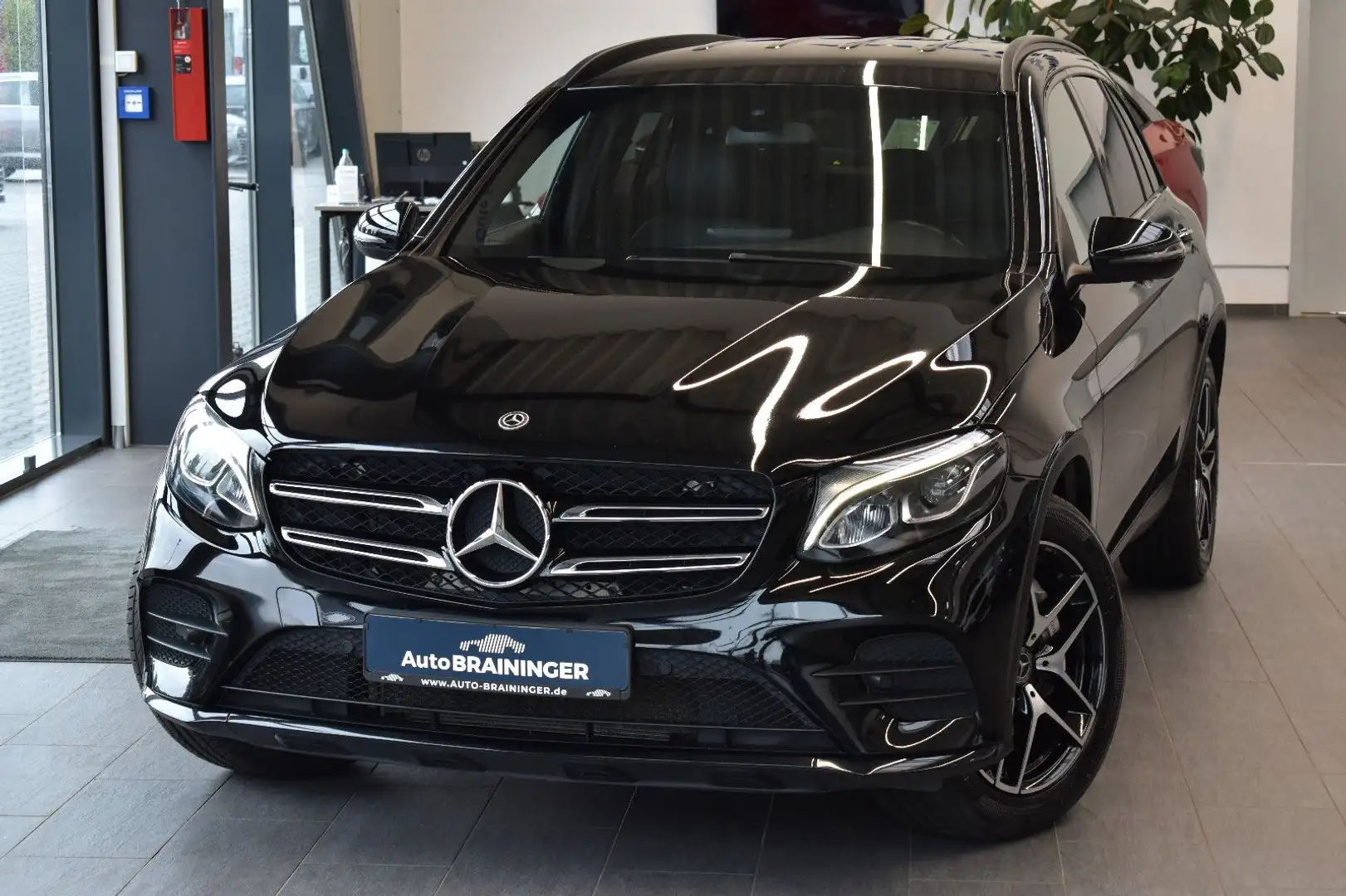 Mercedes-Benz GLC 350 d 4Matic AMG-Line NightPaket~LED~Burm. Negro - 1