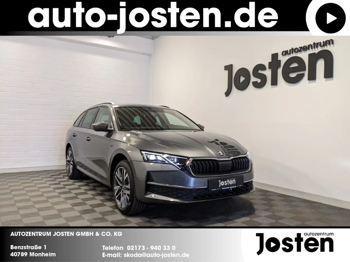 Skoda Octavia Combi Tour 2.0TDI AHK Fahrass. LichtSicht+ Winter+ Szary - 1