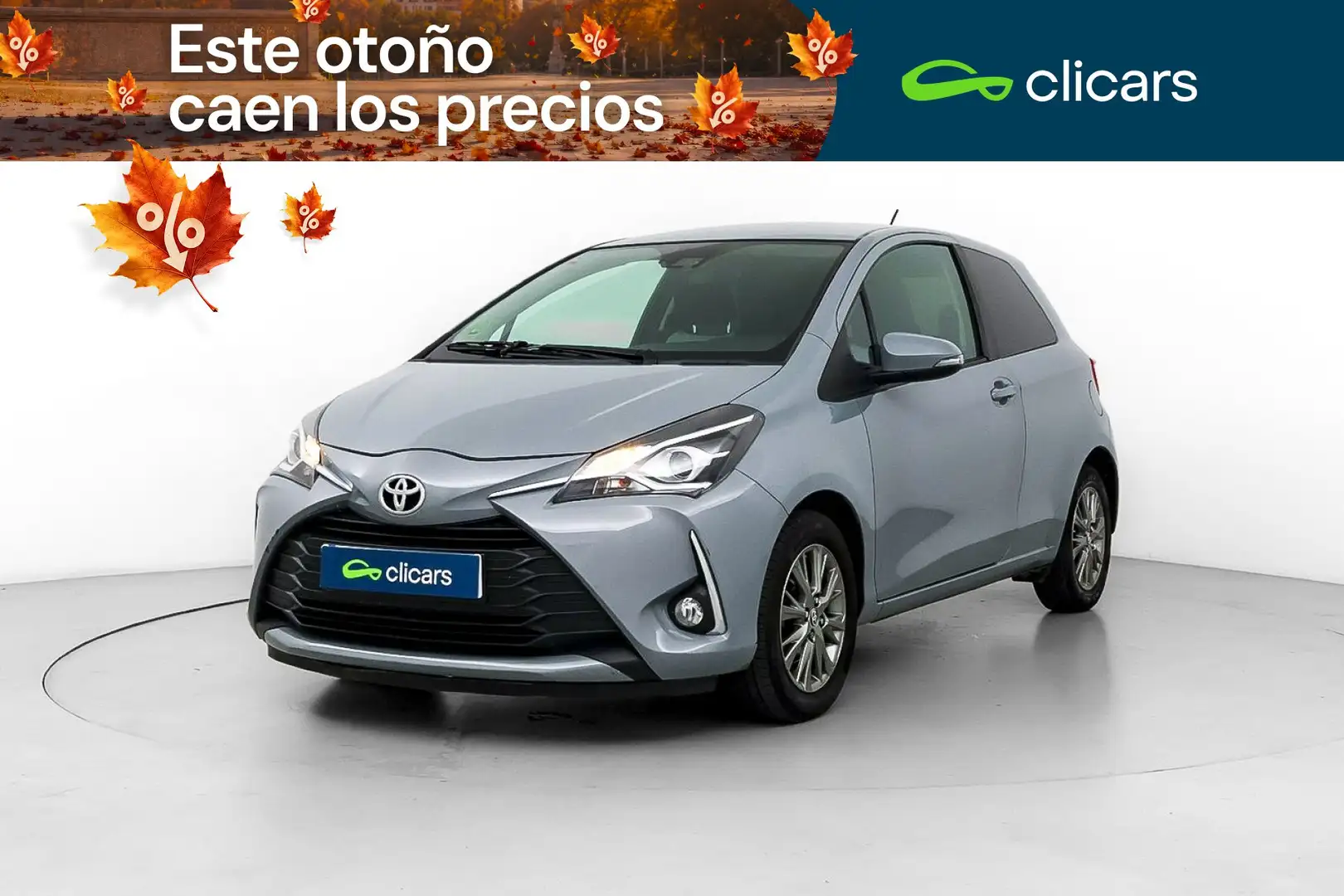 Toyota Yaris 1.0 Active Gris - 1