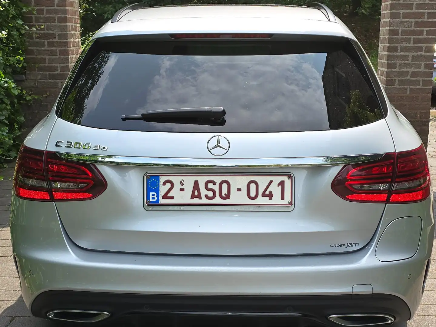 Mercedes-Benz C 300 C 300 de T 9G-TRONIC AMG Line Zilver - 2