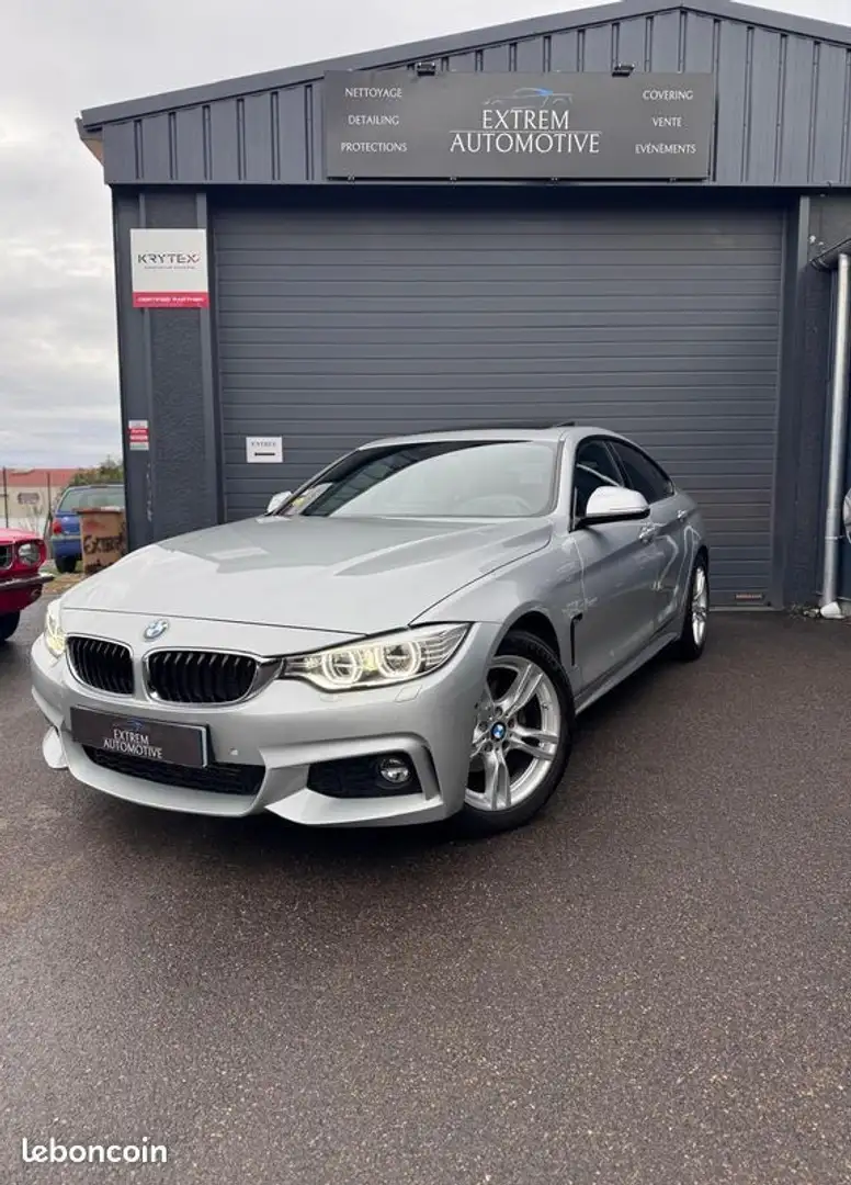BMW 420 serie 420d 2.0d 190ch m sport Gris - 1