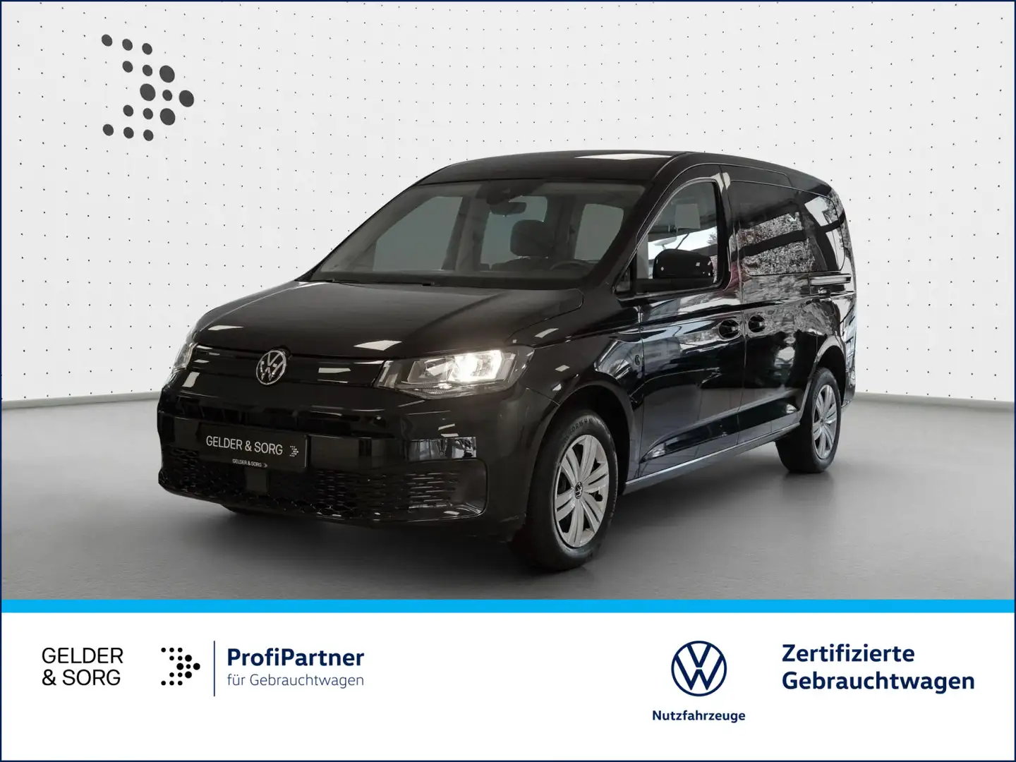 Volkswagen Caddy *Behindertengerecht*Rampe*Rollstuhl* Schwarz - 1