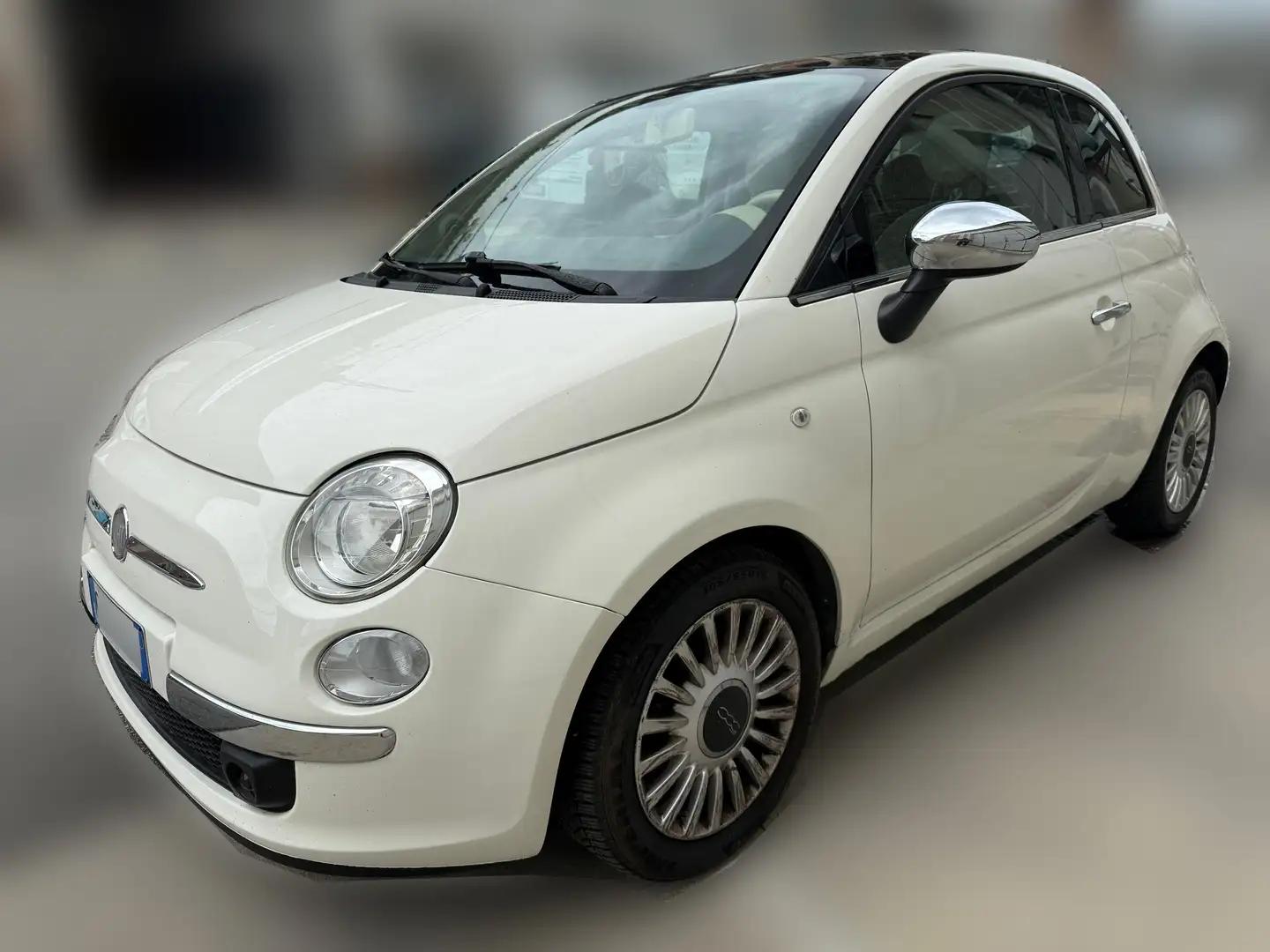Fiat 500 500 1.3 mjt 16v Lounge 75cv Wit - 1