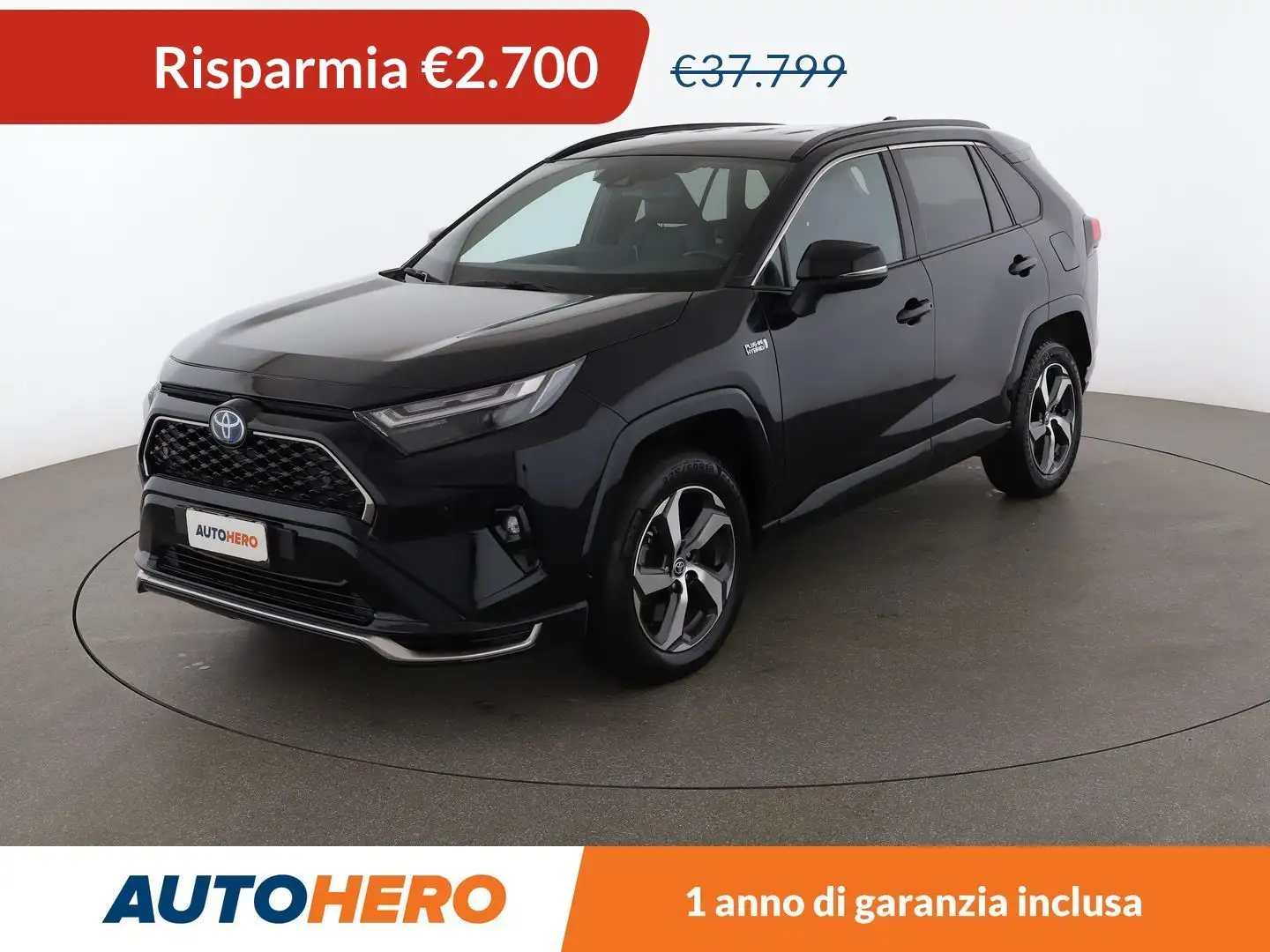 Toyota RAV 4 2.5 Hybrid  Dynamic AWD-i PHEV Nero - 1