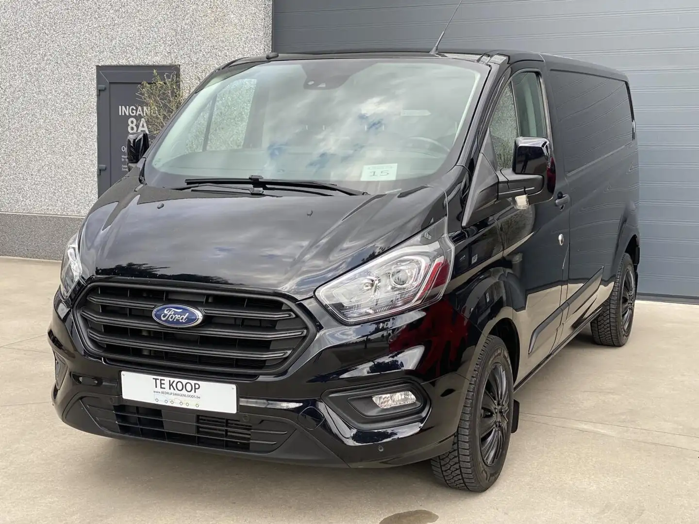 Ford Transit Custom L2-170pk!-AC-GPS-camera-18990€+BTW Schwarz - 1