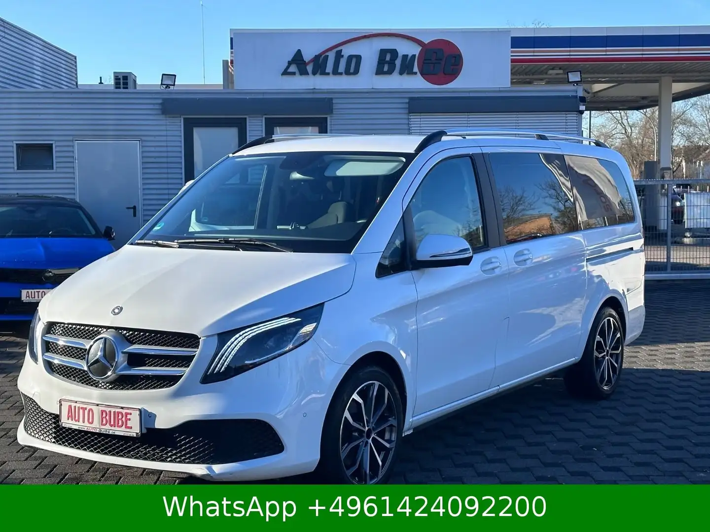 Mercedes-Benz V 250 Lang 7 SITZER | PANO | 2XSchiebetüre Weiß - 2