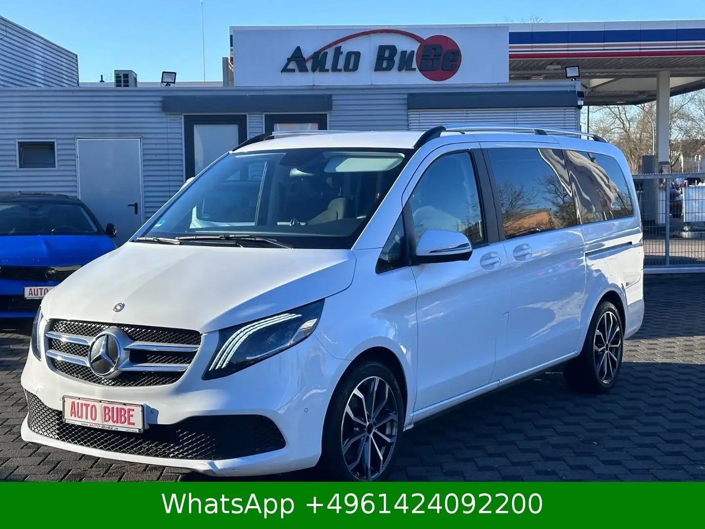 Mercedes-Benz V 250 Lang 7 SITZER | PANO | 2XSchiebetüre Weiß - 1