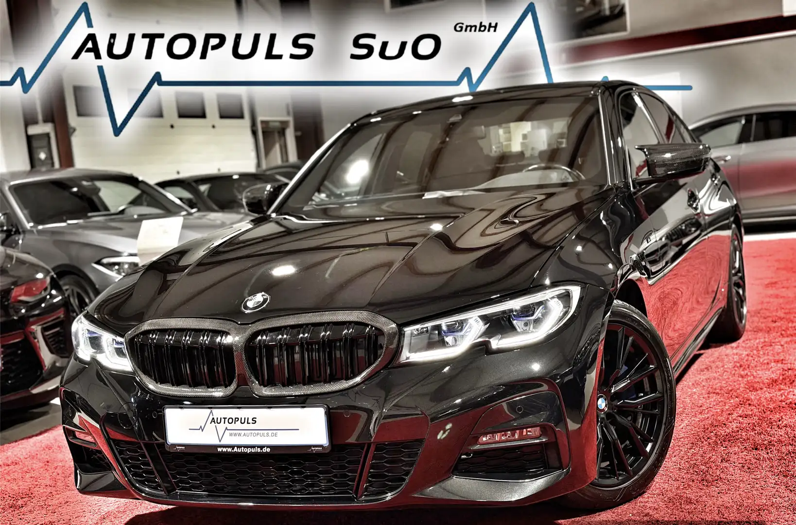 BMW 330 i M Sport*CARPLAY*DAB*KEYLESS*AMBIENTE Noir - 1
