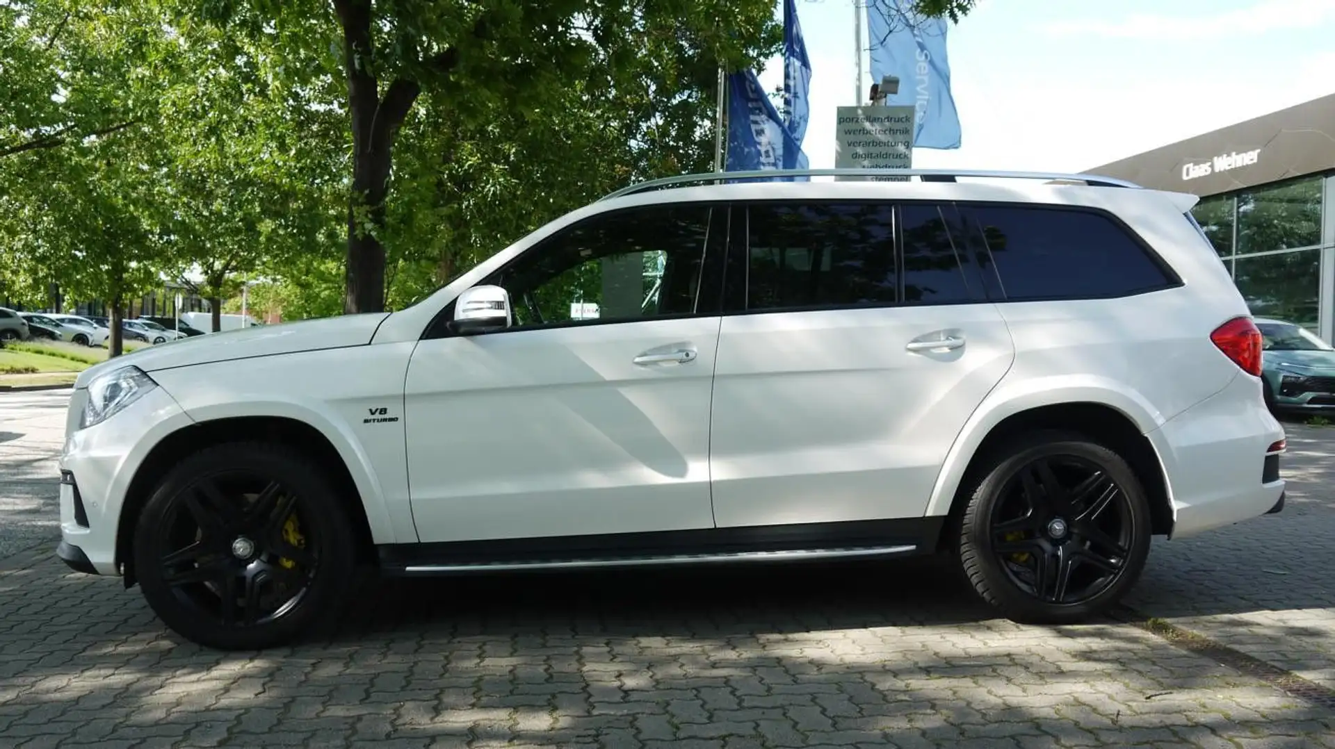 Mercedes-Benz GL 63 AMG 4Matic Designo, Panno, Drivers Package Weiß - 2