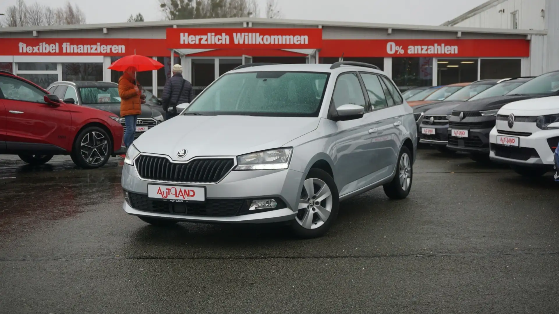 Skoda Fabia Combi 1.0 MPI Klima USB Limiter Bluetooth Argento - 2
