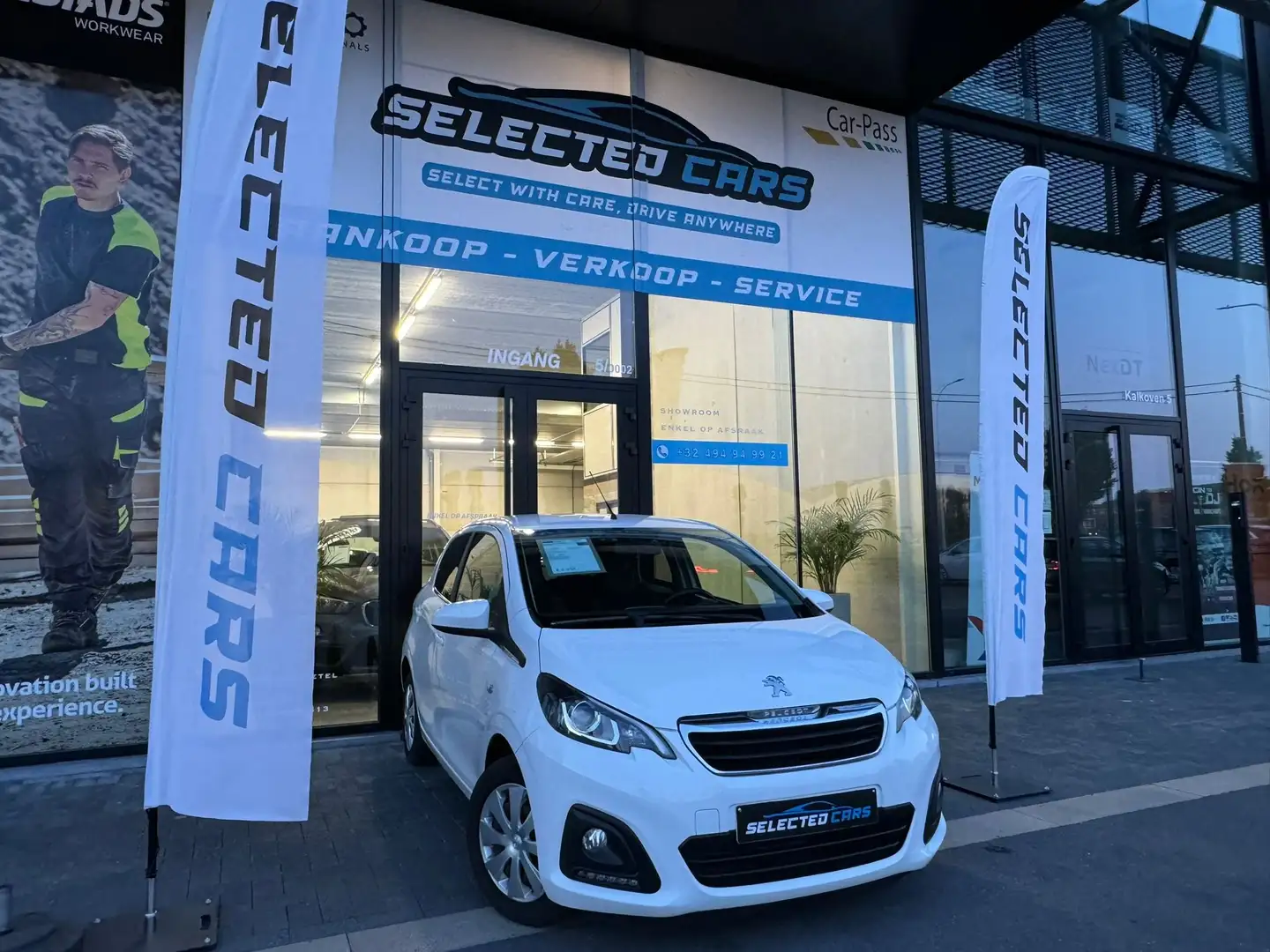 Peugeot 108 VTI 1.0i Top! Collection Gekeurd Wit - 1