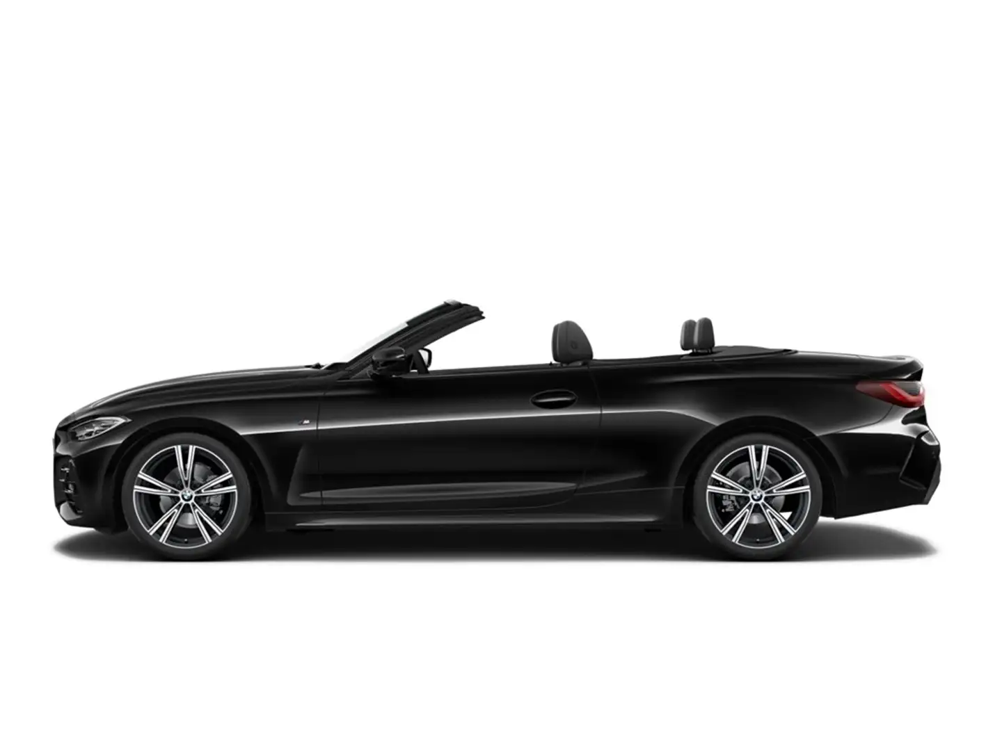 BMW 420 i A Cabrio Sportpaket Navi Leder Digitales Cockpit Schwarz - 2