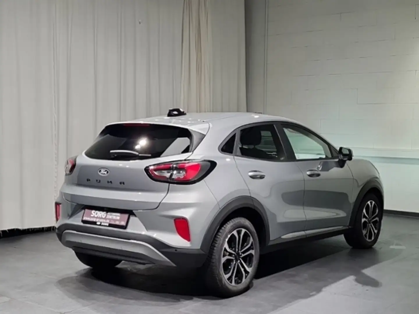 Ford Puma 1.0 MHEV Titanium*AUTO*GJR*360°CAM*-39%* Silber - 2