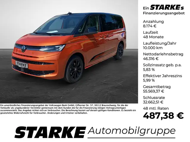 Volkswagen T7 Multivan 2.0 TDI DSG Edition LÜ