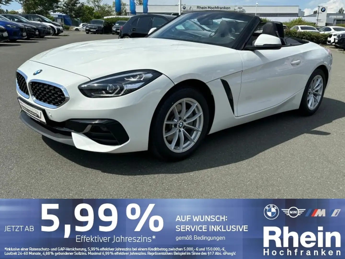 BMW Z4 sDrive20i Advantage LED HIFi  KLIMA SHZ Blanco - 1