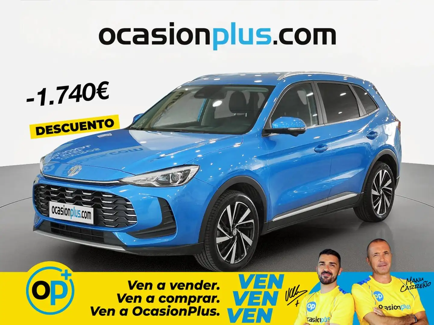 MG ZS 1.5 Hybrid+ Luxury Azul - 1