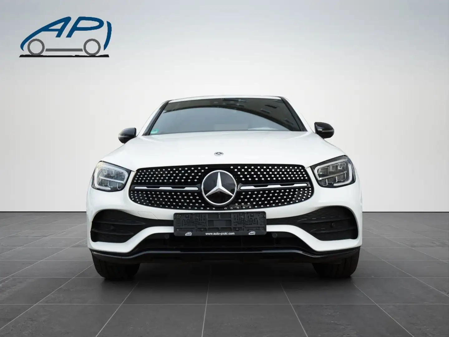 Mercedes-Benz GLC 220 d Coupe  4Matic/2x AMG/ACC/Kamera/Nig/19 Weiß - 2