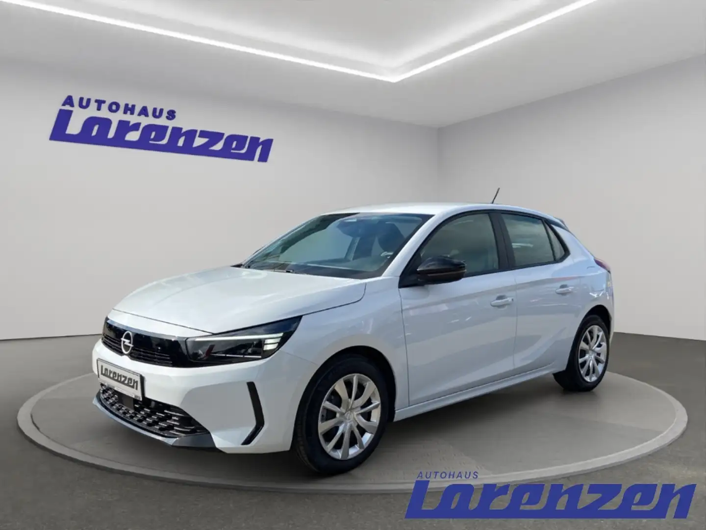 Opel Corsa Turbo EU6e 1.2 Edition LED Apple CarPlay Android A Blanc - 1