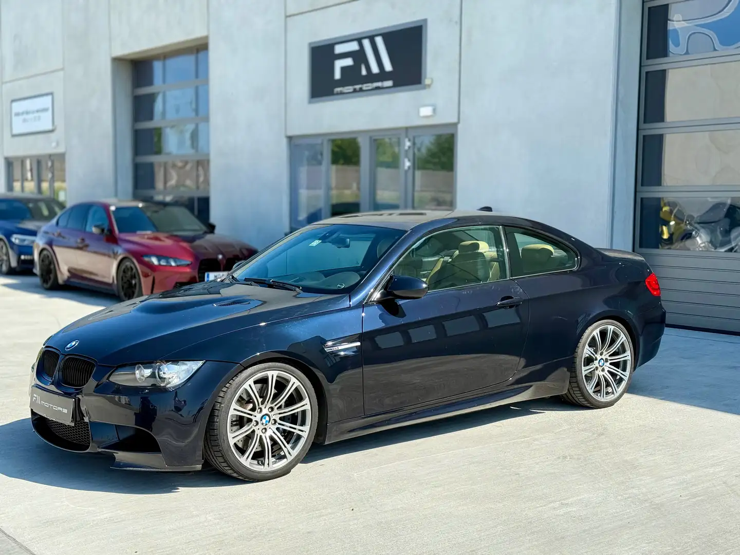 BMW M3 E92 M3, Carbondach, Schalter, Flaps, SZH, Tempomat Noir - 1