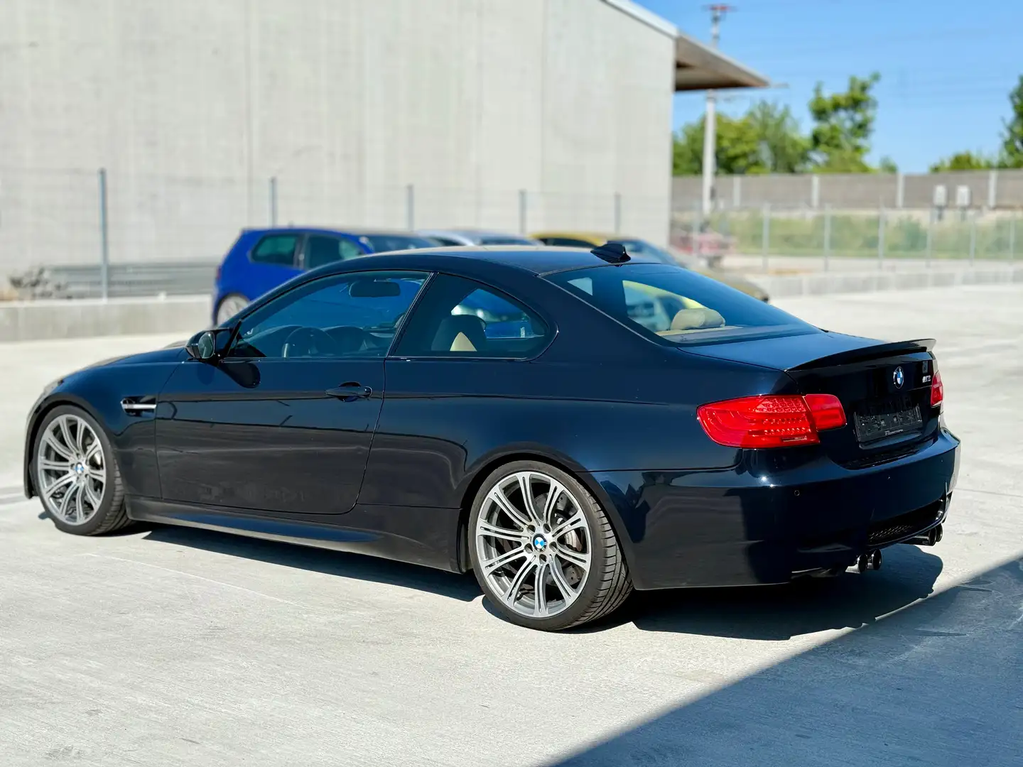 BMW M3 E92 M3, Carbondach, Schalter, Flaps, SZH, Tempomat Noir - 2