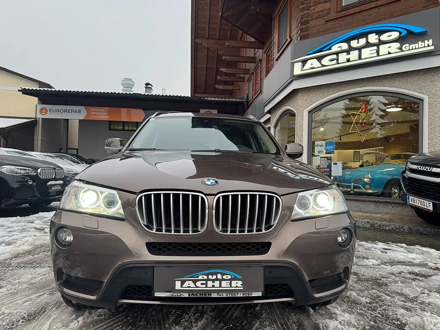 BMW X3 xDrive30d Österreich-Paket Aut. Braun - 2